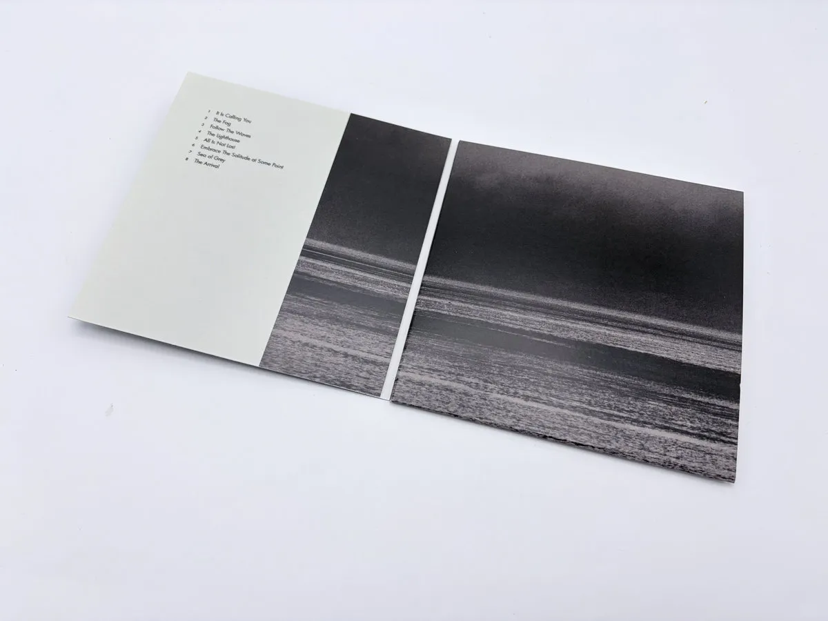 Sea of Grey gatefold opened, tracklist and inner artwork